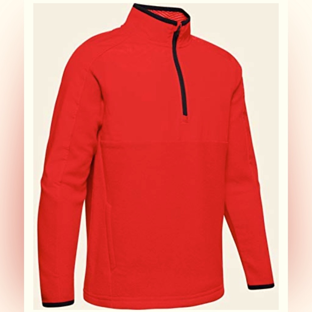 Under Armour ColdGear Infrared 1/2 Zip Pullover Youth XL Red